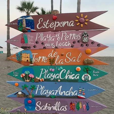 Marina De Casares Beach House San Luis de Sabinillas Buitenkant foto
